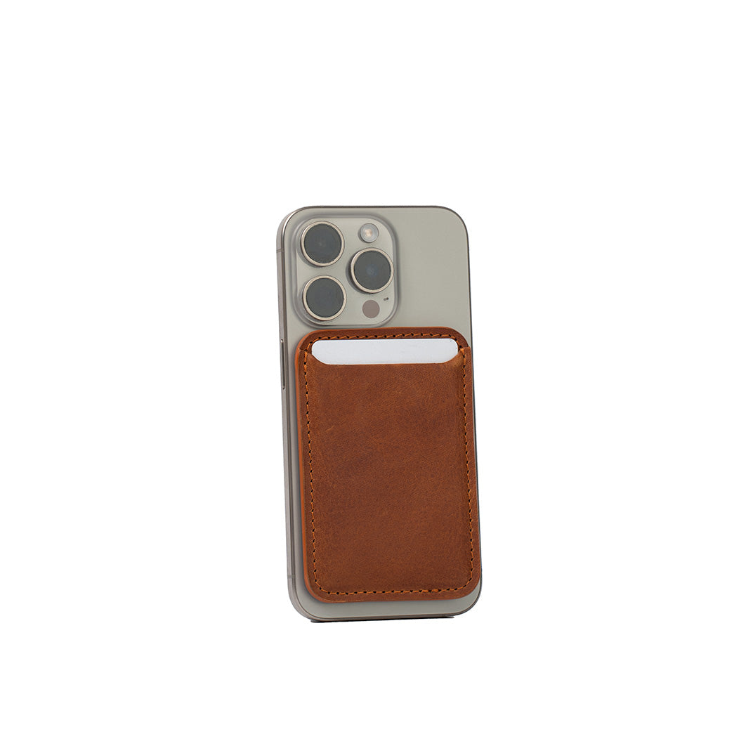Full-Grain Leather MagSafe wallet - Classic
